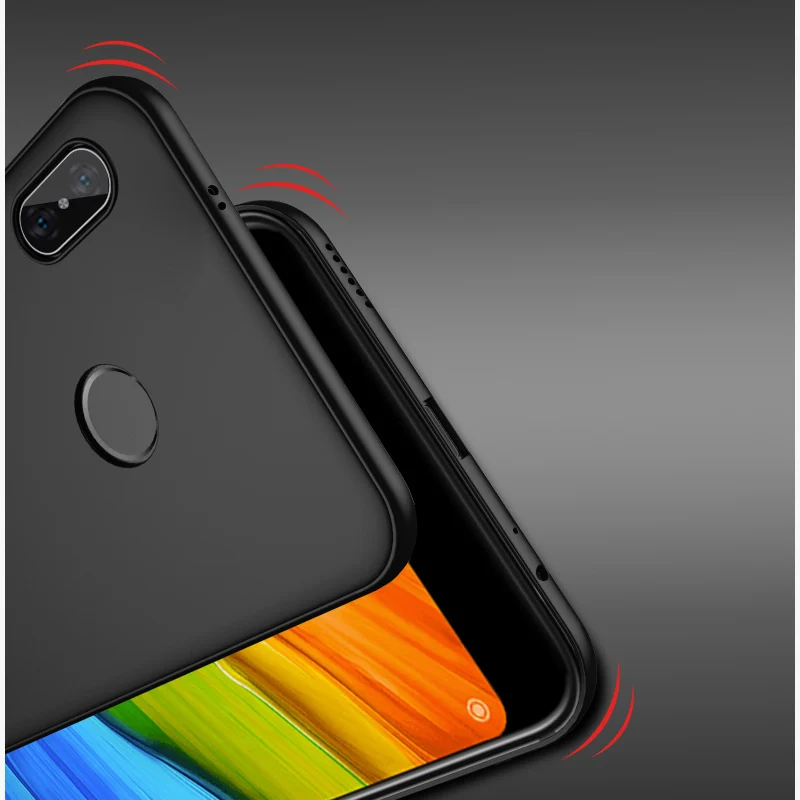 Изумрудно-зеленый цвет для Xiaomi mi Mix 2 S Чехол Мягкий чехол для задней панели чехол задняя крышка чехол для Xiaomi mi X2 S защитный полный Матовые чехлы