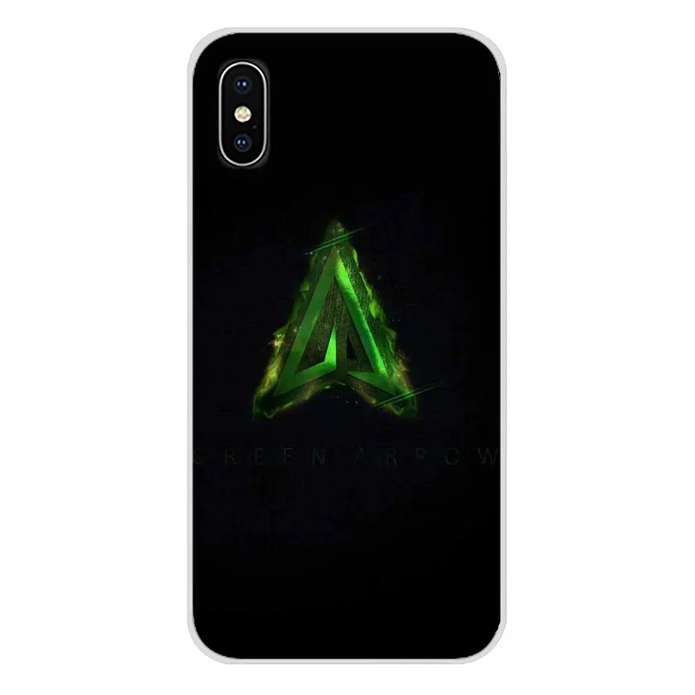 Для Apple iPhone X XR XS MAX 4 4S 5 5S 5C SE 6 6S 7 8 Plus ipod touch American Tv Series Green Arrow аксессуары чехол |