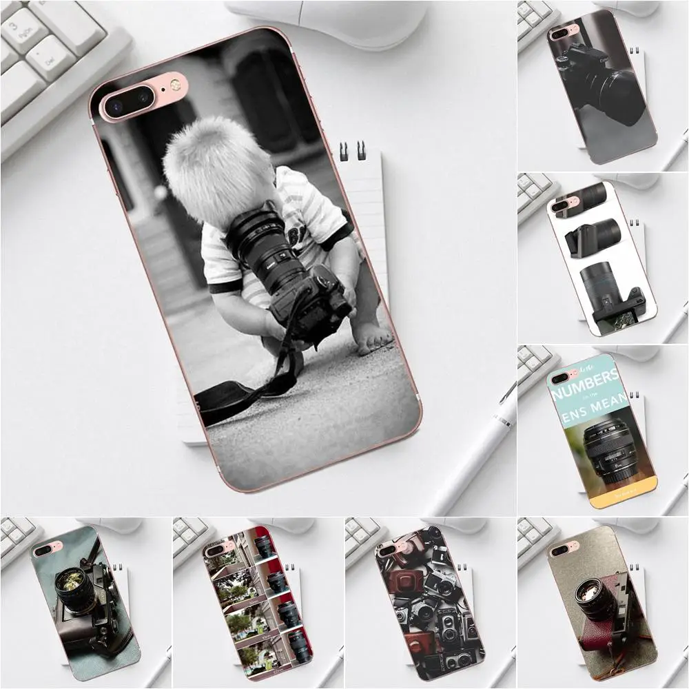 Qdowpz для iPhone 4 4S 5 5C SE 6 6S 7 8 Plus X XS Max XR Galaxy A3 A5 J1 J3 J5 J7 2017 тонкий ТПУ объектив камеры