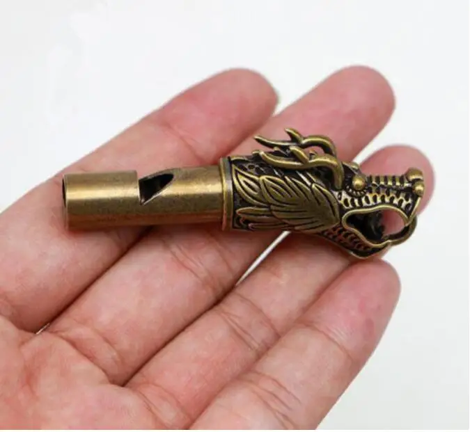 Медная Статуя коллекция архаизовая латунная голова дракона | Дом и сад