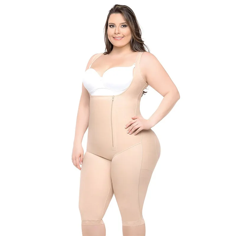 CR размера плюс 5XL 2019 латексный женский корректор фигуры после липосакции пояс с