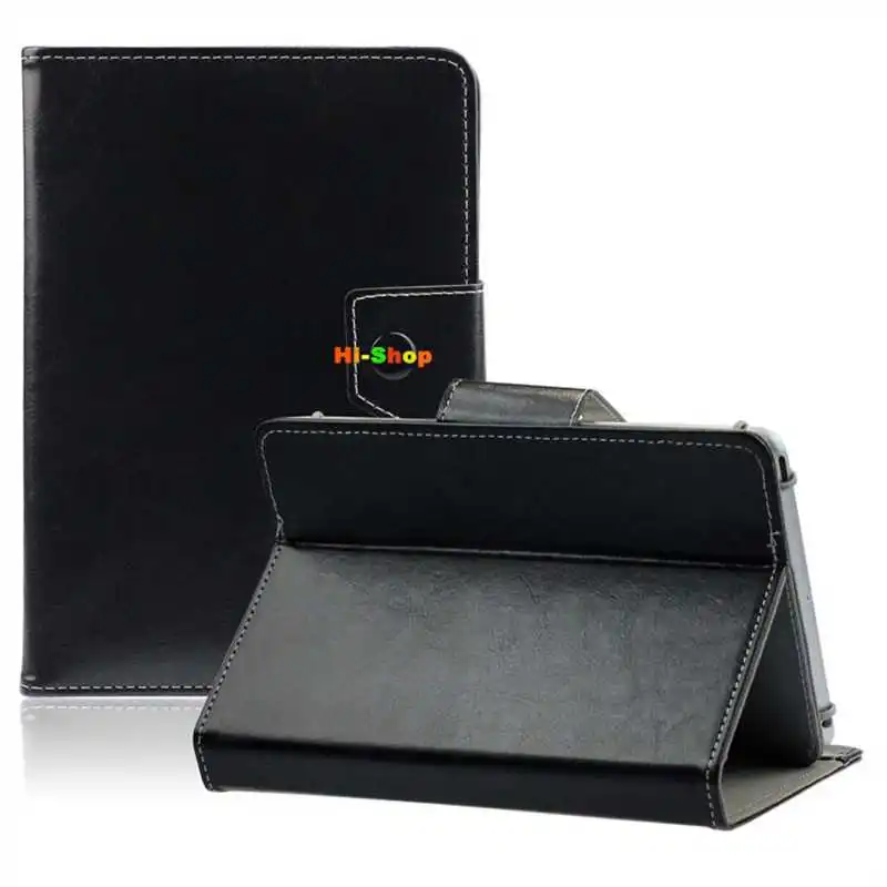 Для BQ Aquaris M10 Ubuntu Edition/Tesla 2 W10 W8/E10/Edison 2 3 четырехъядерный 3g/Livingstone 3N 10,1 дюймов планшет универсальный чехол - Цвет: Черный