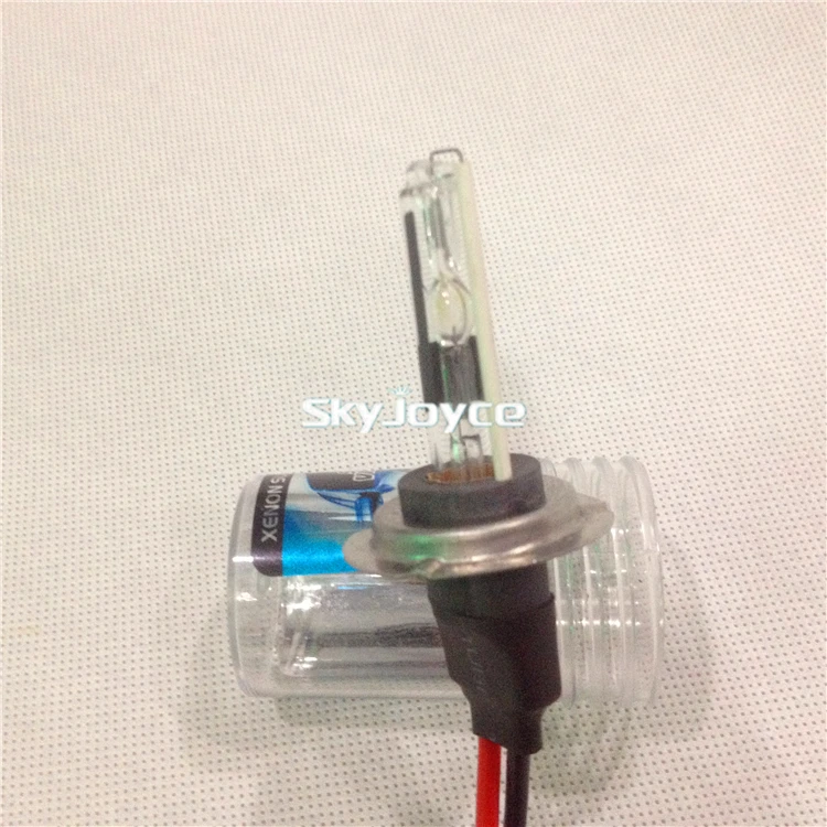 SKYJOYCE 2X 35W 12V hid xenon H7R лампа 4300K 5000K 6000K 8000K с металлическим основанием слой покрытия