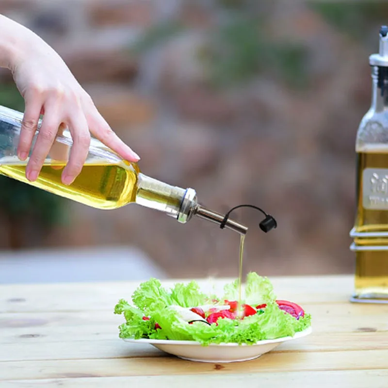 1 шт. Нержавеющая сталь масло бутылочный носик заливщик/с граненым носком