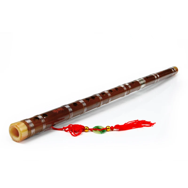 Flauta de Bambu Instrumentos de Madeira para Flautas de Cor Chinesa Profissional Natural