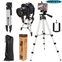 professional foldable camera aluminum stabilizer 360 degree tripod stand holder phone holder smartphone nylon carry bag
