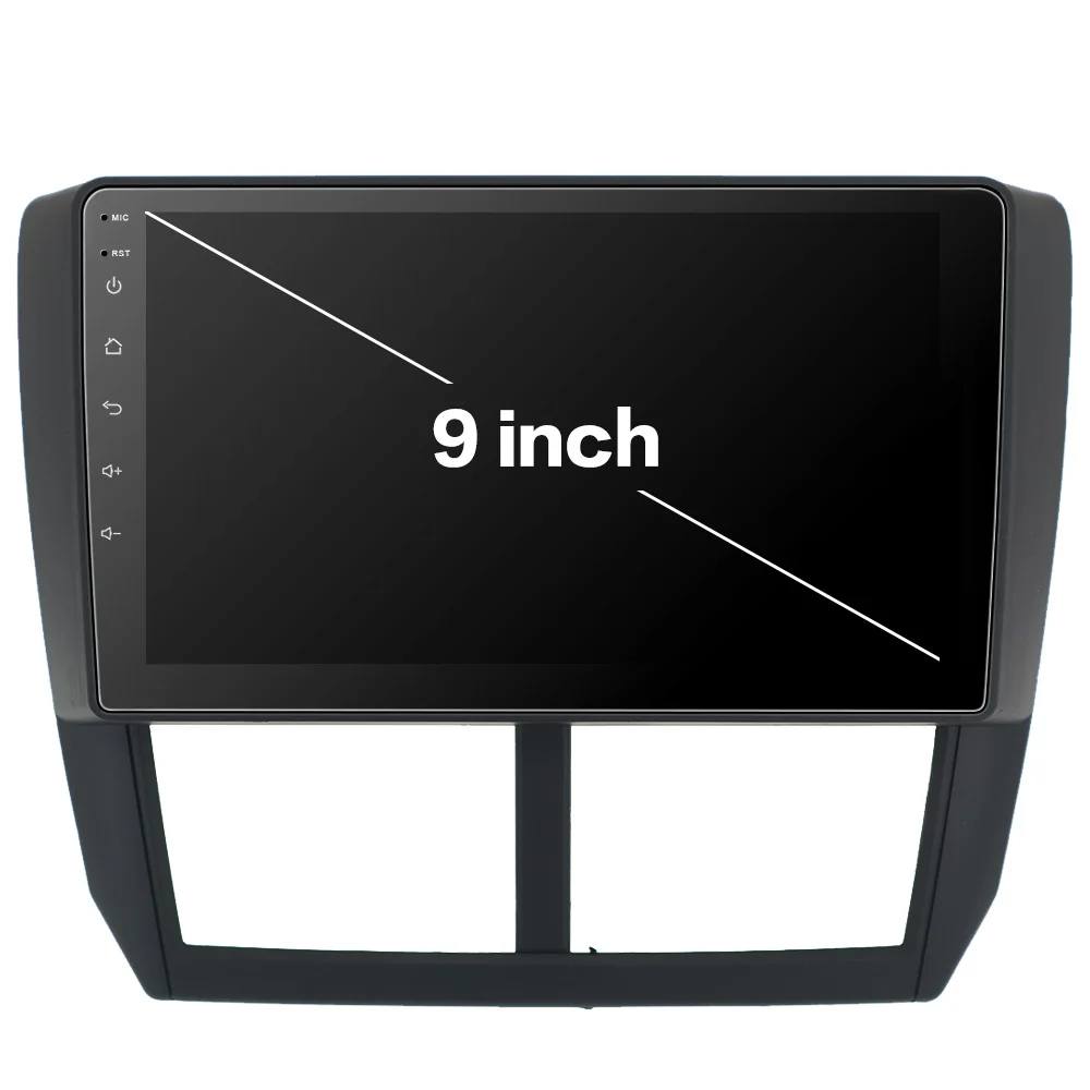 Aotsr Android 8,0 9 дюймов Автомобильный dvd-плеер для Subaru Forester Impreza 2008-2013 gps навигация Мультимедиа Радио Запись ips экран