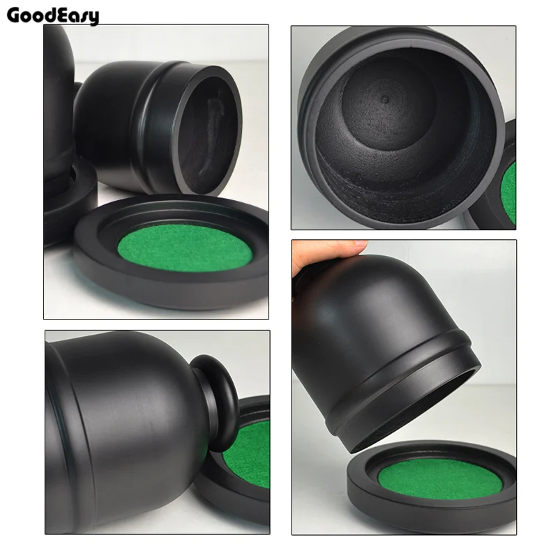 High end из цельного дерева чашка для игры в кости с подносом клуб приятный на ощупь