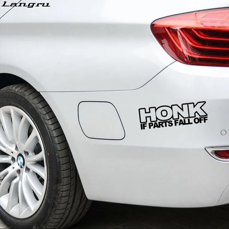 Langru Honk запчасти наклейка забавный Стайлинг автомобиля дрифт опущенная старая