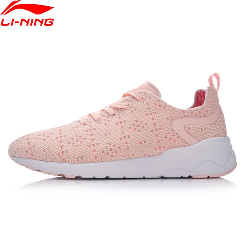 Li Ning/женская модная прогулочная обувь Спортивная с подкладкой Удобные кроссовки