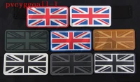 3d pvc patch the union jack british flag rubber patch