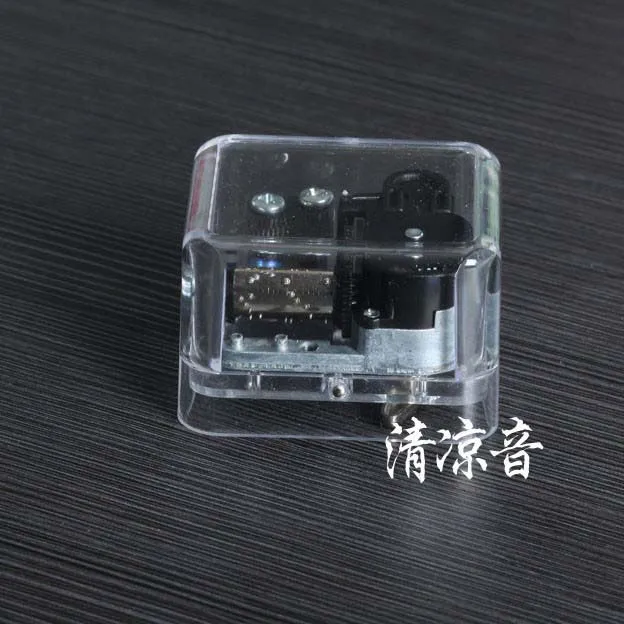 Гарантировано 100% новый стандартные роскошные Пластик Музыкальная шкатулка с