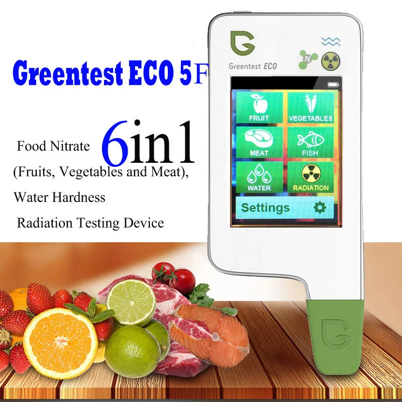 Цифровой нитратный тестер для пищевых продуктов GREENTEST ECO F5 измеритель содержания