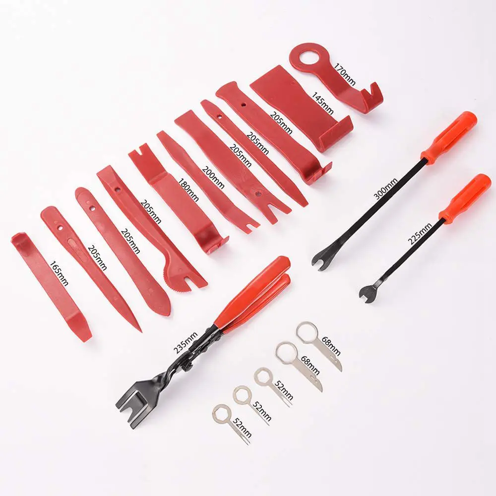 Free Shipping 19 pcs Automobile Trim Removal Tool Set Car Panel Auto Kit with Storage Bag |
