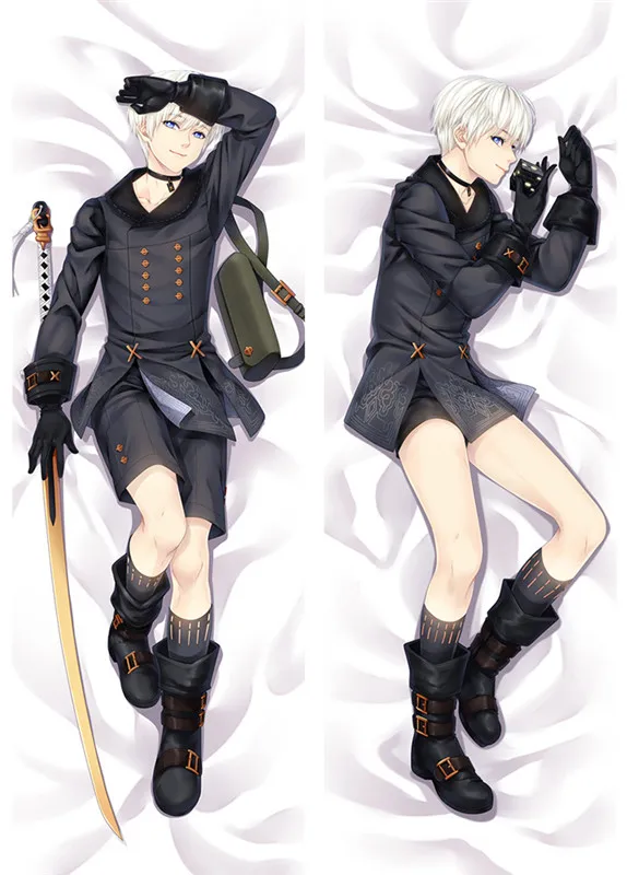 4 Аниме Dakimakura Body NieR: Automata Emil 150x50 см 100x35 см чехол для подушки манга 1 - Цвет: 4