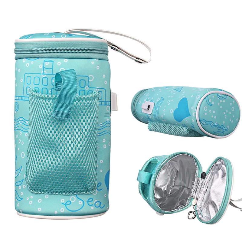 USB грелка для молока изолированная сумка переносная дорожная чашка детская