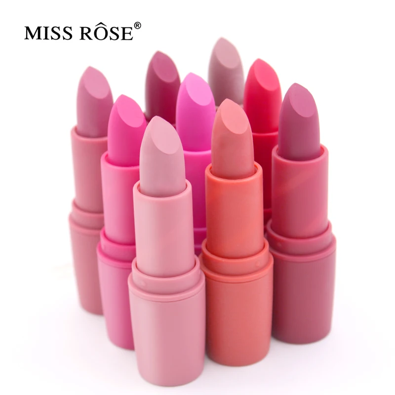 Miss Rose бренд красота средства ухода за губами цвета Stick матовый Увлажняющий помада