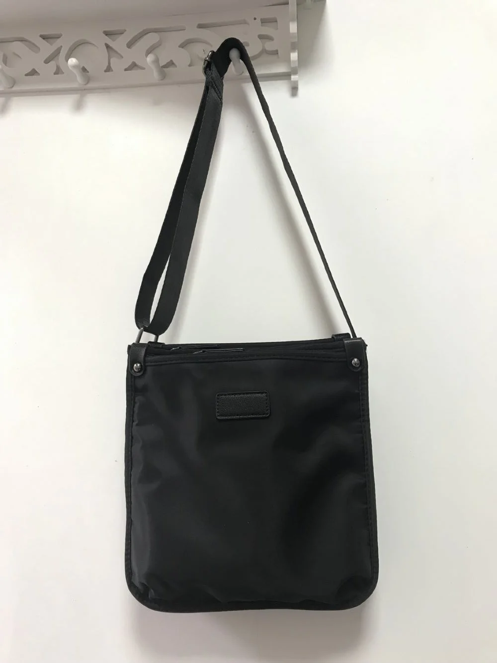 Мужская сумка через плечо Bolsos Mujer Офисная Рабочая сумка портфель Portafolio водонепроницаемый нейлоновый черный карман для сотового телефона сумки через плечо