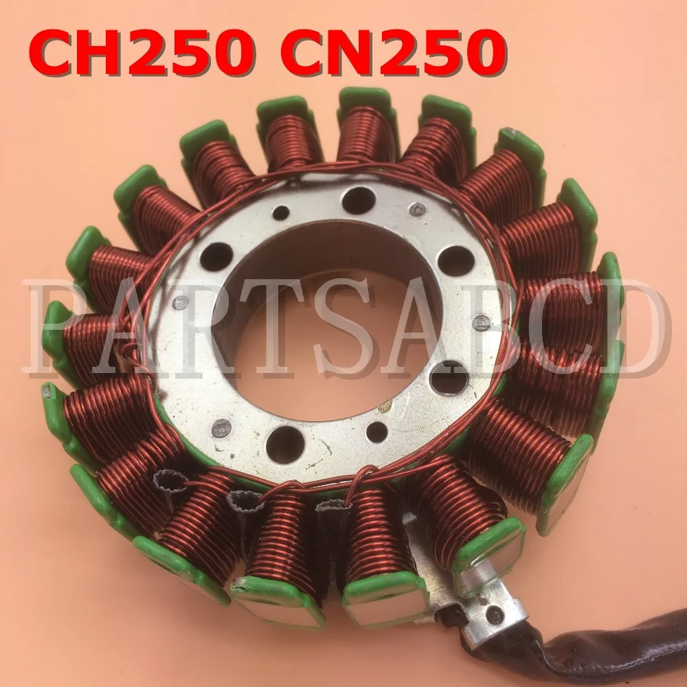 PARTSABCD 3 phrase DC 18 pole magneto stator for 250 cc water cooled Scooters Moped ATV Motorcycle CF250 V3 V5 CH250 CN250 | Автомобили и