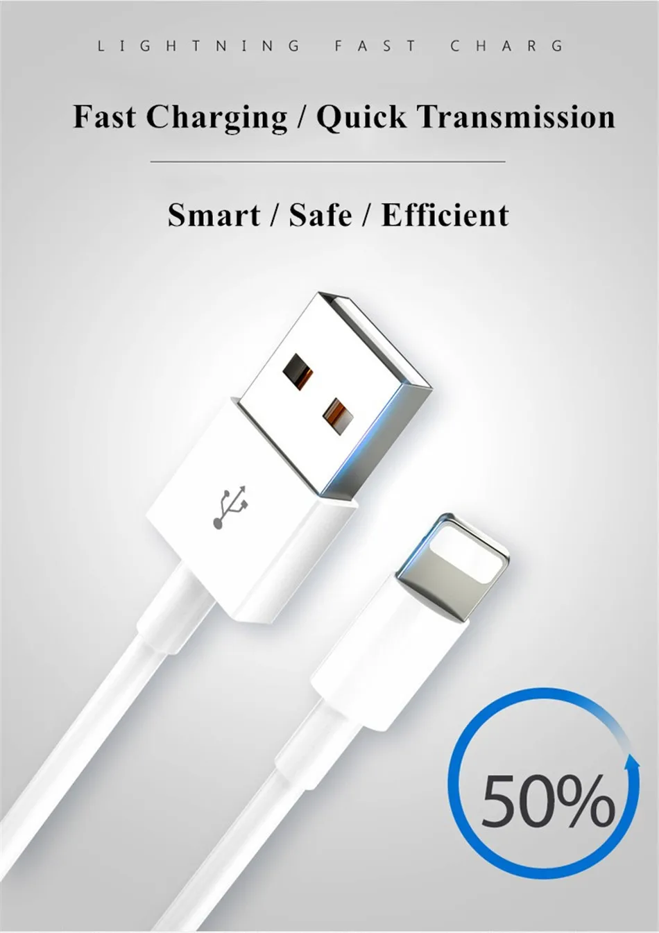0,25 м 1 м 1,5 м 2 м USB кабель для iPhone 6S 6 7 8 xs max зарядный кабель Быстрая зарядка данных usb Шнур для Apple Lightning короткие кабели