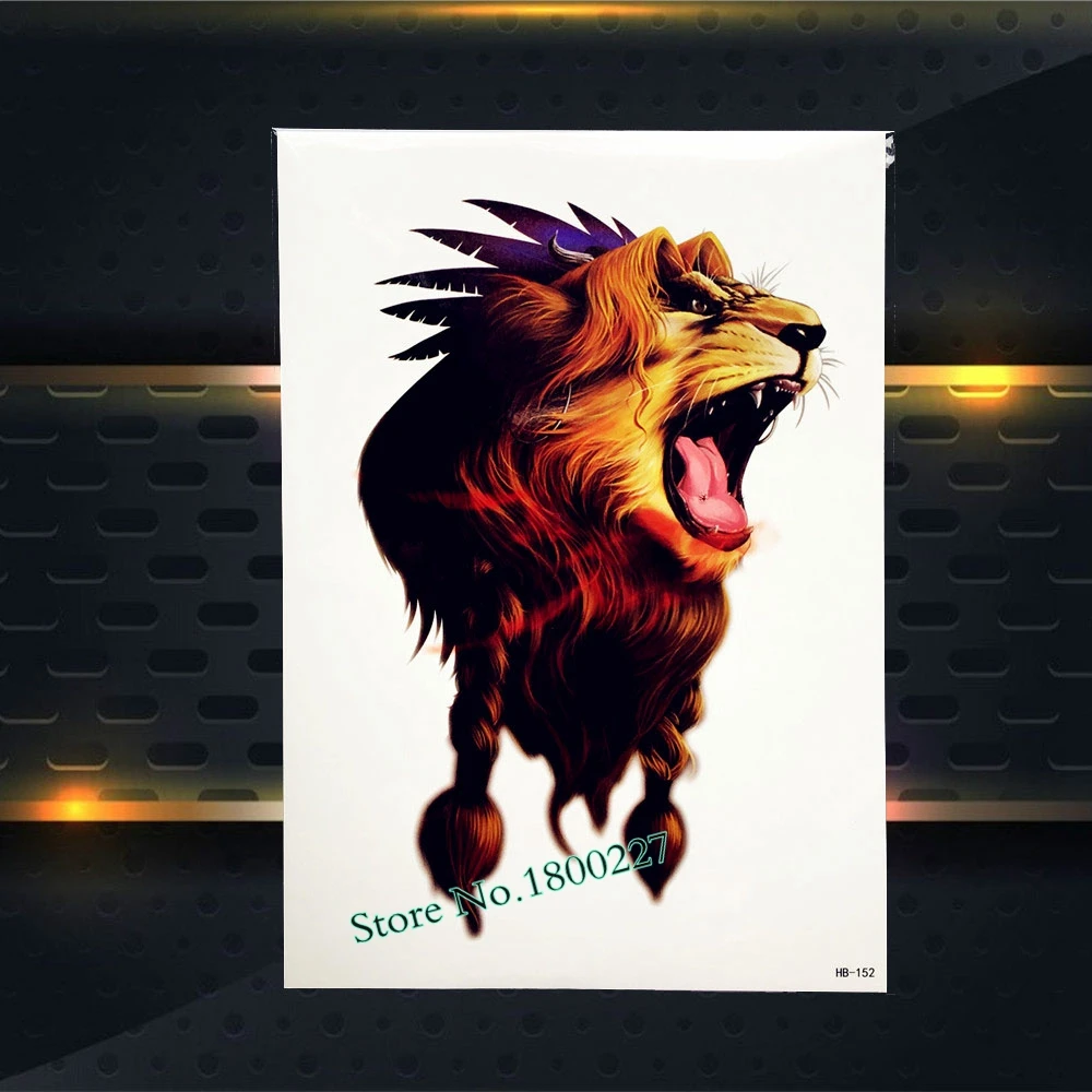 Черная хна кружева дизайнерские временные моментальные Татуировки Мужчины