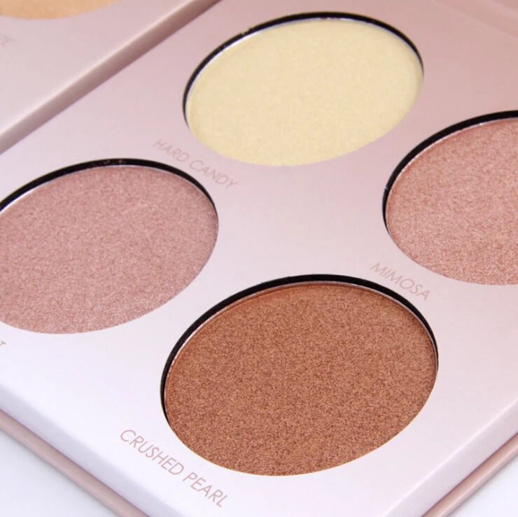 Miss Rose Makeup Brighten Bronzer and Highlighter 4 Colors Shimmer Matte Contour Glow Kit 3D Face Powder Pallate Beverly Hills | Красота и