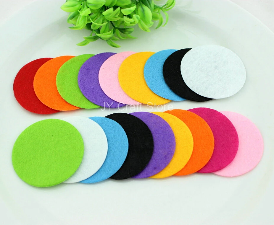 Set of 1000pcs Multi Colors 20-50mm mixed size Felt Circles for Sewing Works Packs Appliques Wholesale Free Shipping | Дом и сад