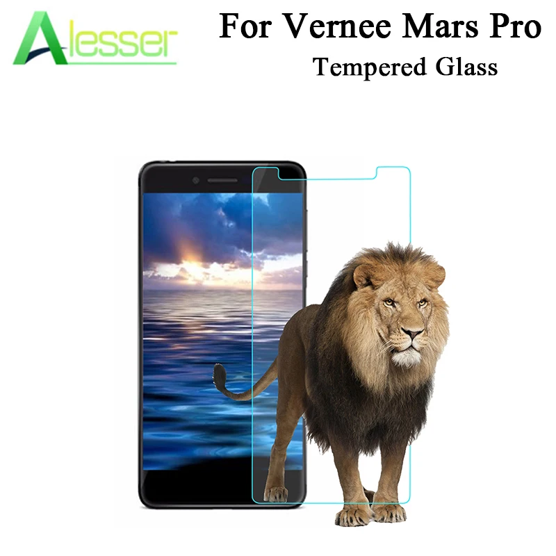 Alesser для vernee Mars Pro Закаленное стекло Защитная пленка экрана анти-разбивающая