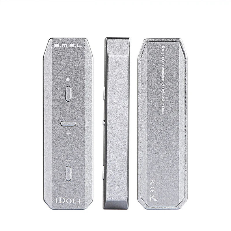 S.M.S.L SMSL IDOL+ Портативный Аудио DAC/усилитель для наушников Micro USB 3,5 мм разъем для наушников подходит для большинства наушников