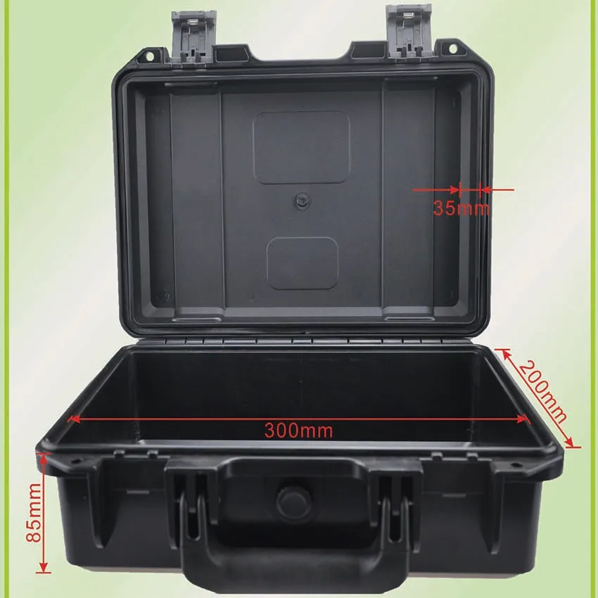

Multi-functional plastic instrument case waterproof plastic tool box