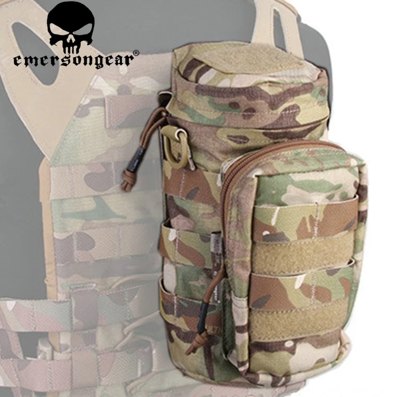 

Многофункциональная сумка Emersongear Molle для страйкбола, пейнтбольного оборудования, тактическая сумка EM9275, черная, Мультикам, AOR2, хаки, Койот, к...