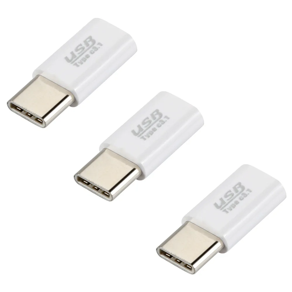 Высококачественный новый адаптер для Samsung Galaxy S8 Huawei P9/G9 USB-C Type-C 3 1 к Micro USB зарядки