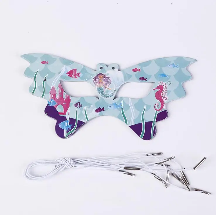 mask 6pcs 1 шт. 108*180 см вечерние одноразовые пластиковые скатерти с рисунком русалки для свадьбы, дня рождения, вечеринки, скатерти прямоугольной формы - Цвет: mask 6pcs