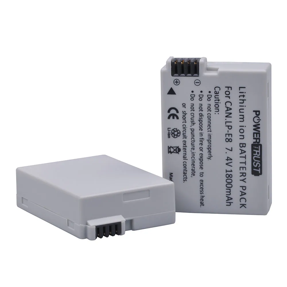 Аккумулятор для камеры Canon EOS 550D 600D 650D 700D Kiss X4 X5 X6i X7i Rebel T2i T3i T4i T5i|battery for canon|lp e8lp e8