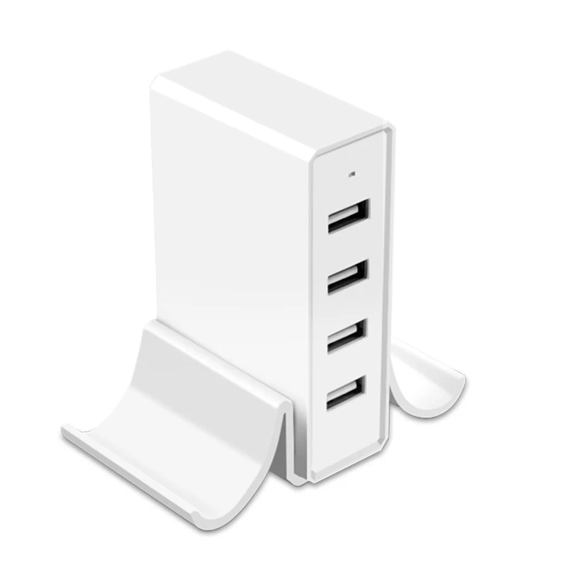 Портативное зарядное устройство с 4 USB портами|Зарядные устройства для телефонов|
