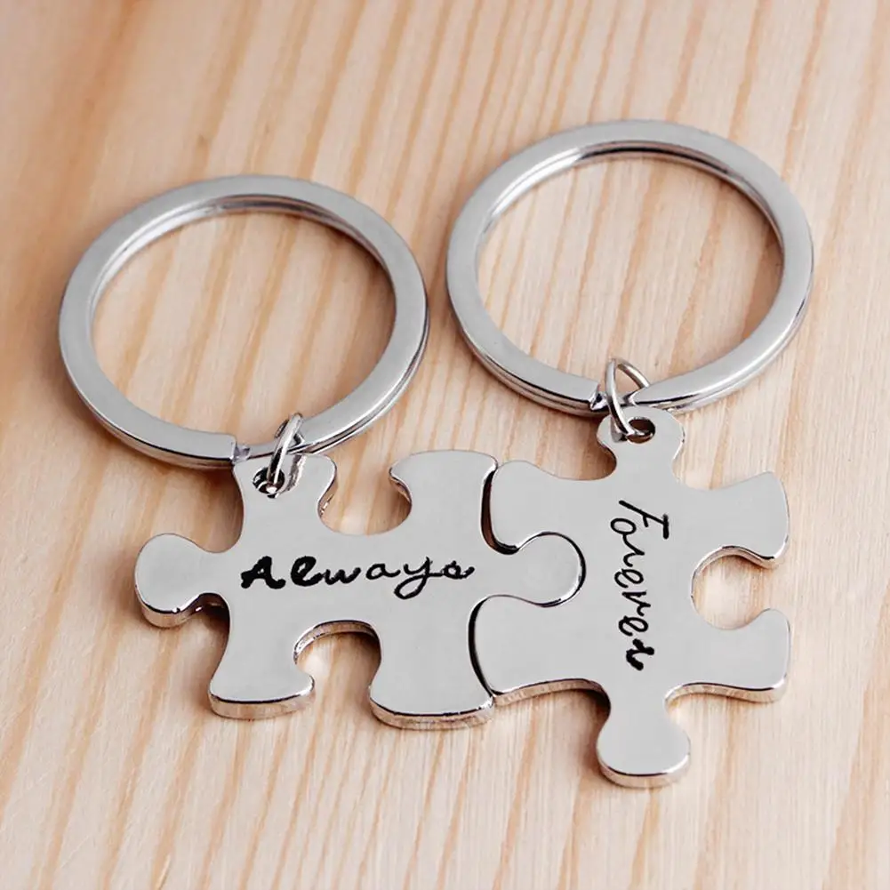 Модный брелок для ключей с надписью Always Forever 2 шт. | Украшения и аксессуары