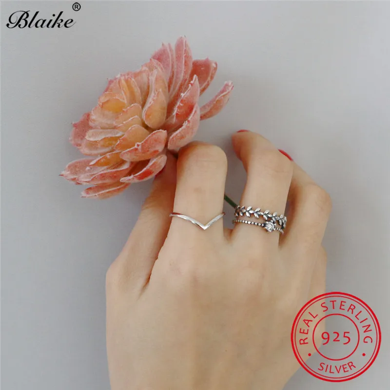 Женское Открытое кольцо в античном стиле обручальное из стерлингового серебра 925