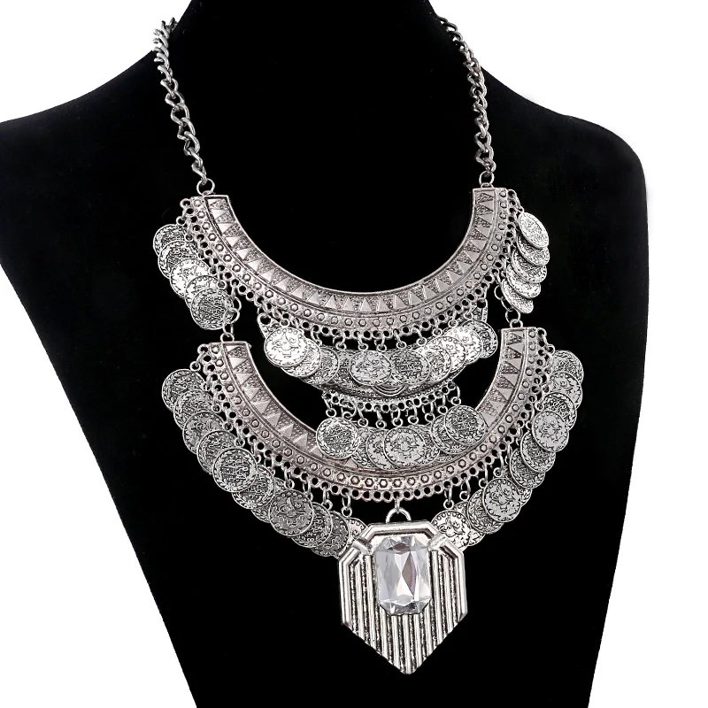 Женское Ожерелье чокер в винтажном стиле|layered necklace|multi layer necklacefashion necklace |