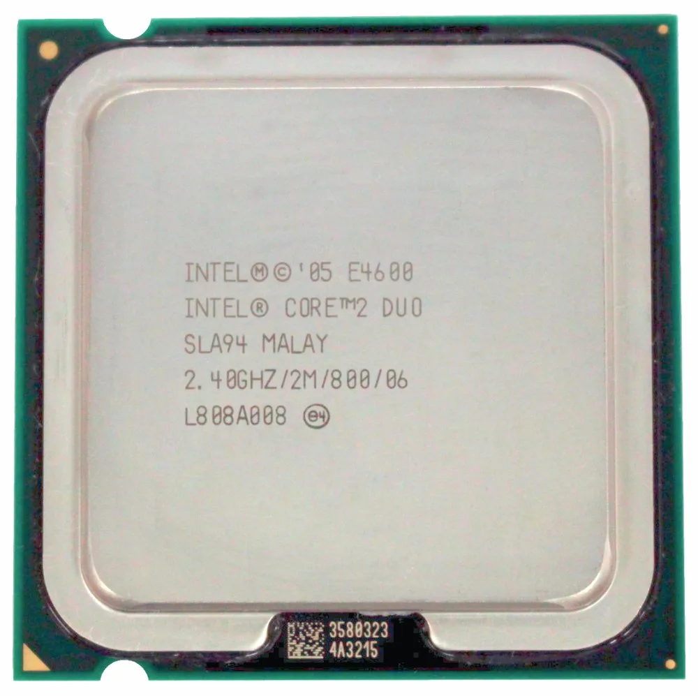 Процессор Intel core 2 Duo ЦПУ E4600 2,40 ГГц/2 м/800 LGA775( в течение 1 дня