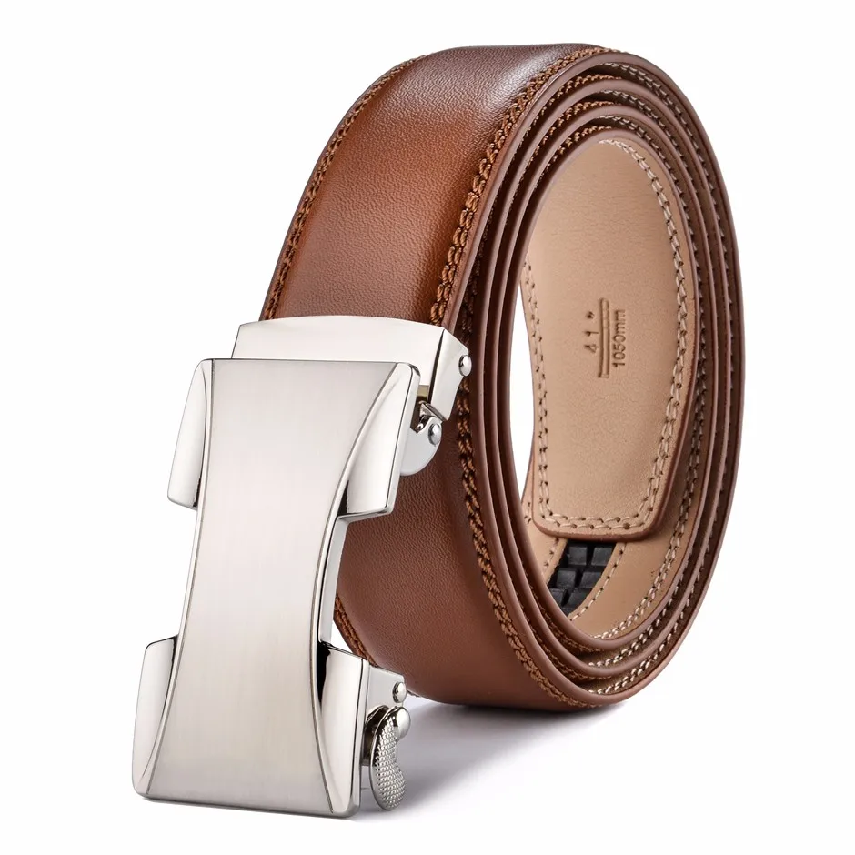 Plyesxale, дизайнерские ремни, мужские, высокое качество, ceinture homme, кожаный ремень, мужские,, автоматическая пряжка, ремень, коричневый, cinto masculino B53