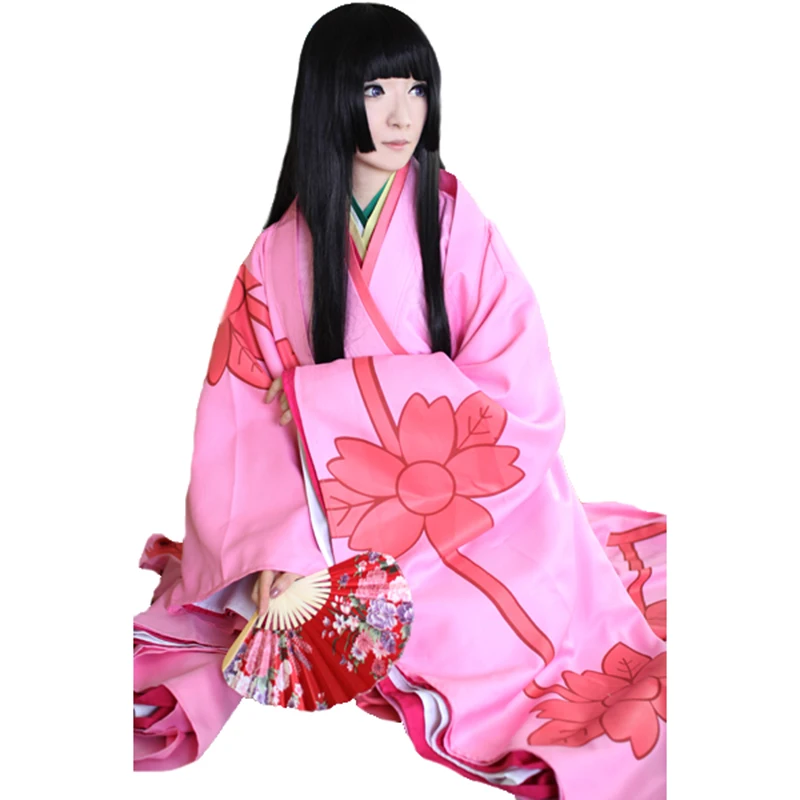 Nura: Rise of the Yokai Clan Nurarihyon no Mago Yohime кимоно Косплей Костюм 11 |