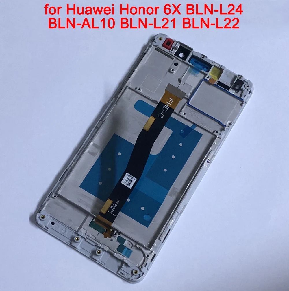 Для Huawei Honor 6X ЖК-экран BLN-L24 BLN-AL10 BLN-L21 BLN-L22 панель ЖК-дисплея с сенсорным экраном