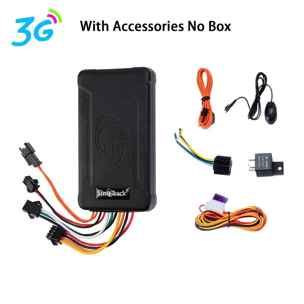3g WCDMA ST-906W GSM gps трекер для автомобиля мотоцикла автомобиля 3g отслеживающее устройство с отключением питания от масла и онлайн мобильное программное обеспечение - Цвет: With Accessories