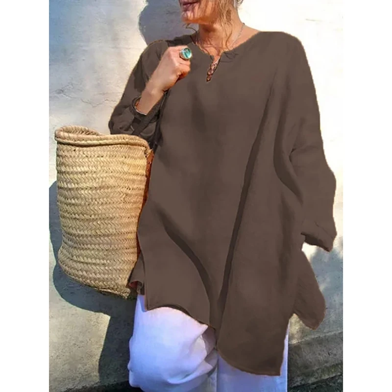 Женская однотонная Повседневная футболка s модная летняя свободная хлопковая с