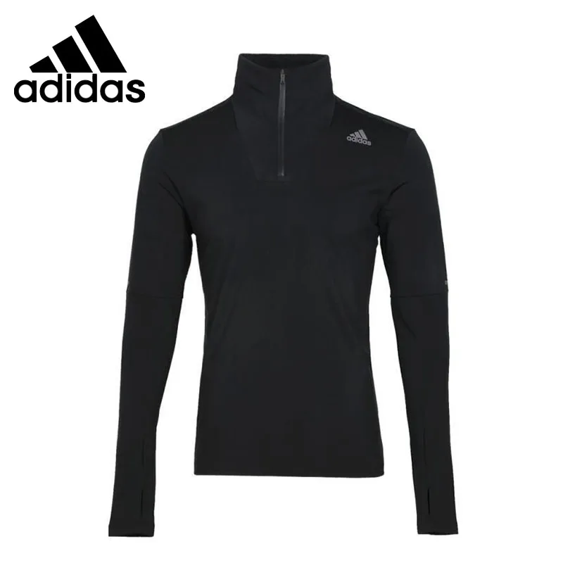 Мужская спортивная футболка с длинным рукавом Adidas SN 1/2 на молнии Новое