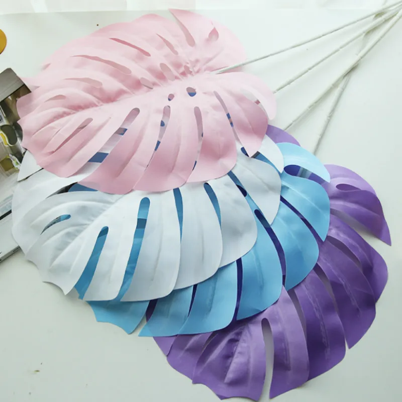 Искусственные тропические листья для декора тропических лесов 1 шт.