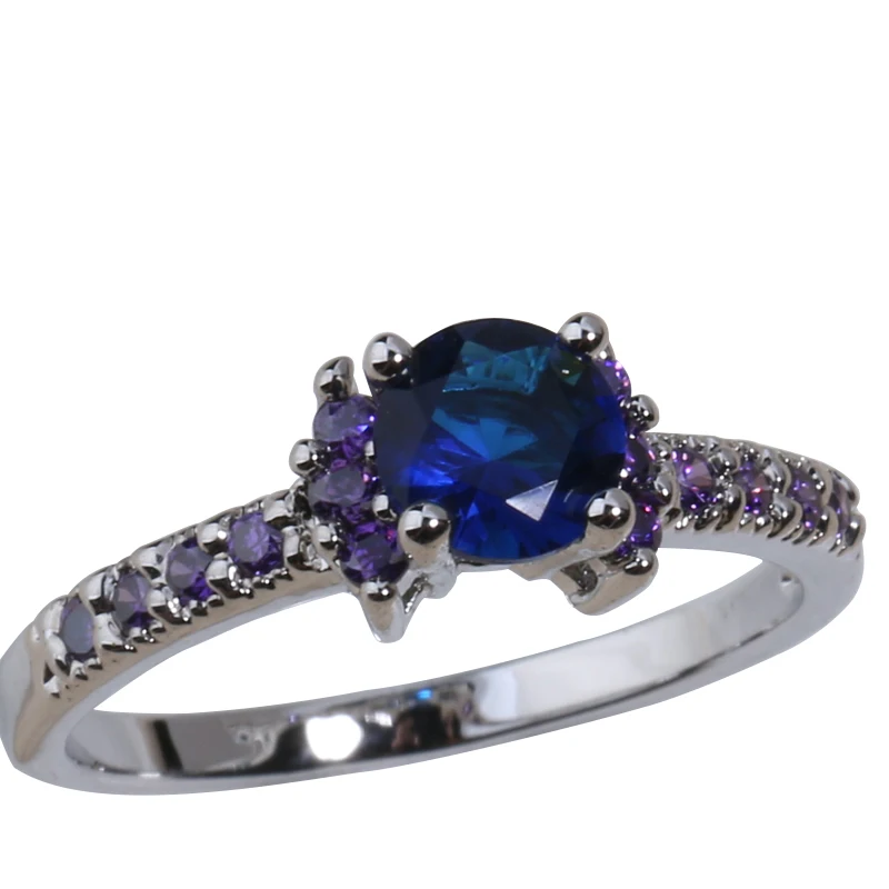 Маленький красный гранат многоцветное голубое зеленое циркониевое