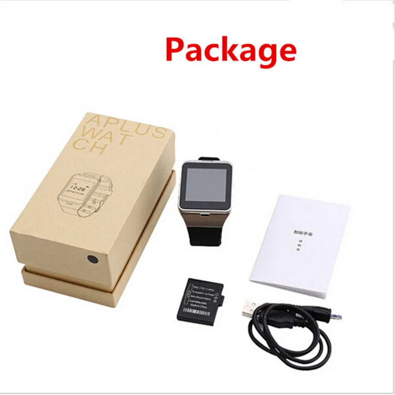 Gv18 Smart Watch aplus gv18 Bluetooth смартфон часы с гнезда SIM карты Камера функции NFC для IOS