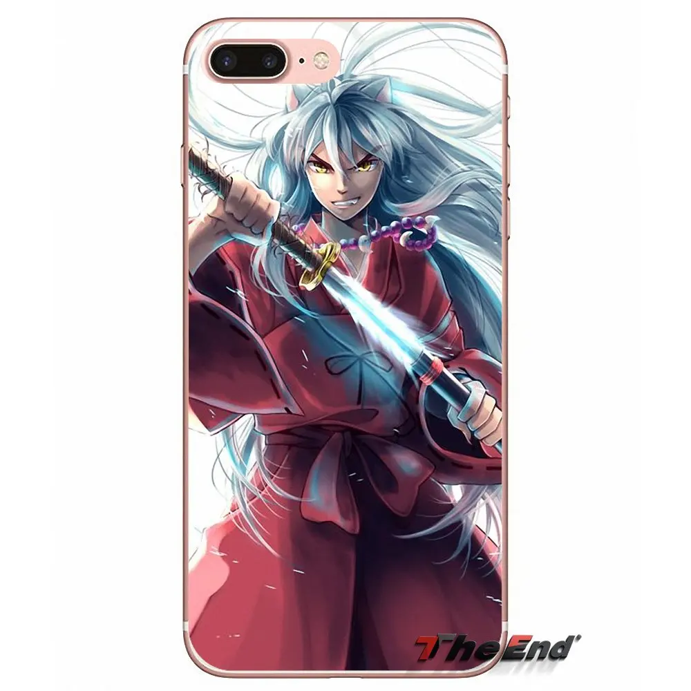 Аниме часы InuYasha Online Мягкий ТПУ чехол для HTC One M7 M8 A9 M9 M10 E9 Plus Desire 630 530 626 628 816 820 Motorola G