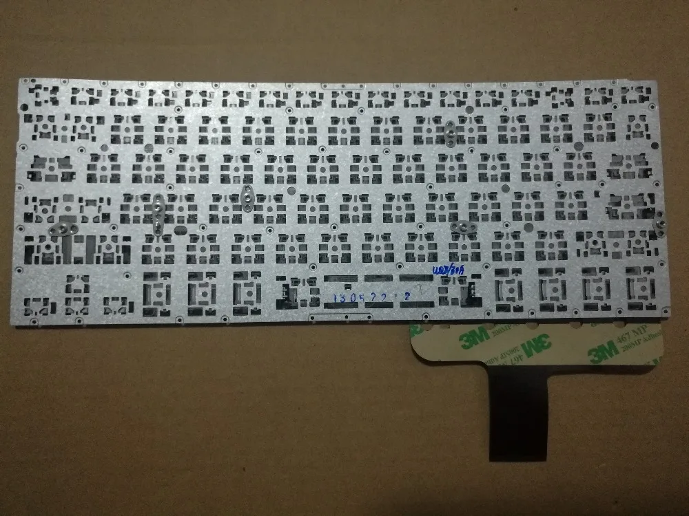 Новый Серебряный Клавиатура для ноутбука Asus Zenbook ux301l ux301la ux301la-c ux301la-de США Макет